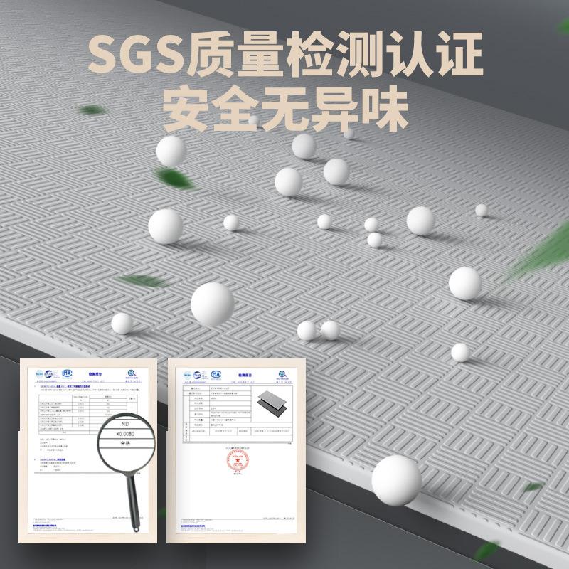 Treadmill mat, soundproof and shock-absorbing mat, floor mat, silent anti-slip mat, thickened anti-vibration mat, spinning bike dedicated floor