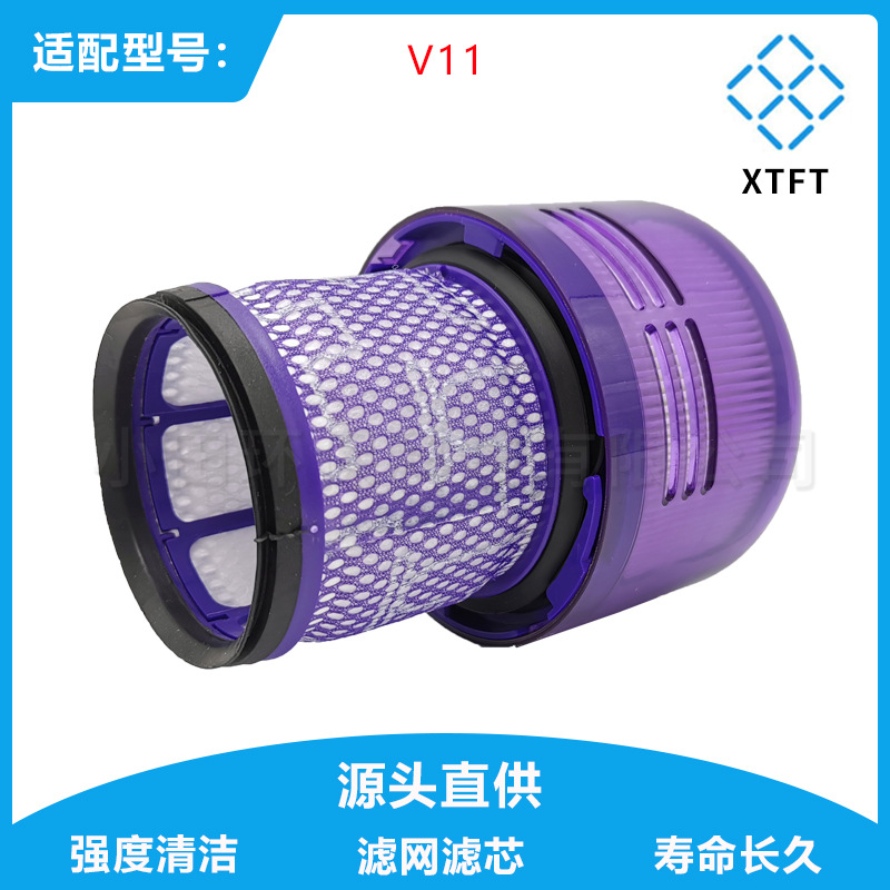 现货速发【加工定制】适用戴森V11/V15/SV14吸尘器配件后置滤芯HE-图1