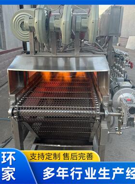 羊蹄羊头烧毛机 全自动猪头牛头驴头燎毛设备 连续式猪蹄烧毛机
