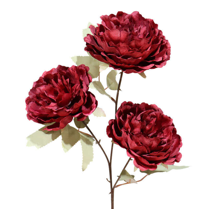 婚庆红色花材10支装仿真花叶子绣球婚礼堂装饰路引插花背景花艺,淘宝优惠券,粉丝福利购,淘宝优惠卷