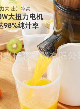 跨境冰淇淋机家用电动原汁机榨汁机定量混合果汁机蔬菜汁