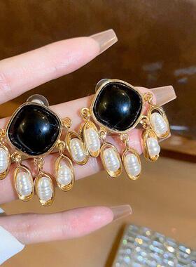 Christmas Bule Drop Earrings For Women Girls Crystal Jewelry