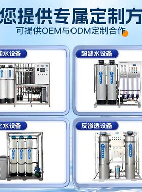 定工业水处理设备反渗透630纯制净水设备ro去离子直超水纯设备厂