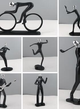 现代简约创意家居客厅电视柜酒柜装饰品办公室轻奢工艺品桌面摆件