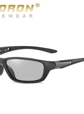 新款偏光运动骑行眼镜 变色骑车太阳镜 开车驾驶夜视眼镜507