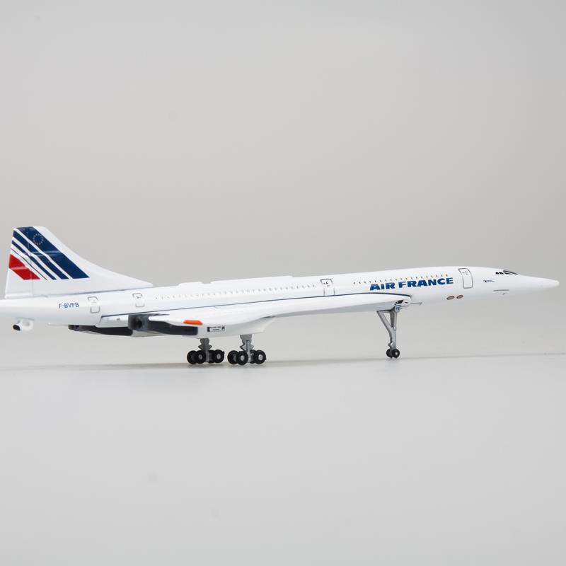 正品1:协40法航和客机英航彷真飞机模型0协合空航合金民航收藏礼 - 图1