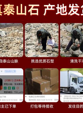 泰山石敢当镇宅化路冲室内外大门口正宗泰山石天然原石靠山石摆件
