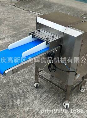 鲜肉分条机切块机多功能家禽肉类切条切块机全自动鸡鸭五花肉切块