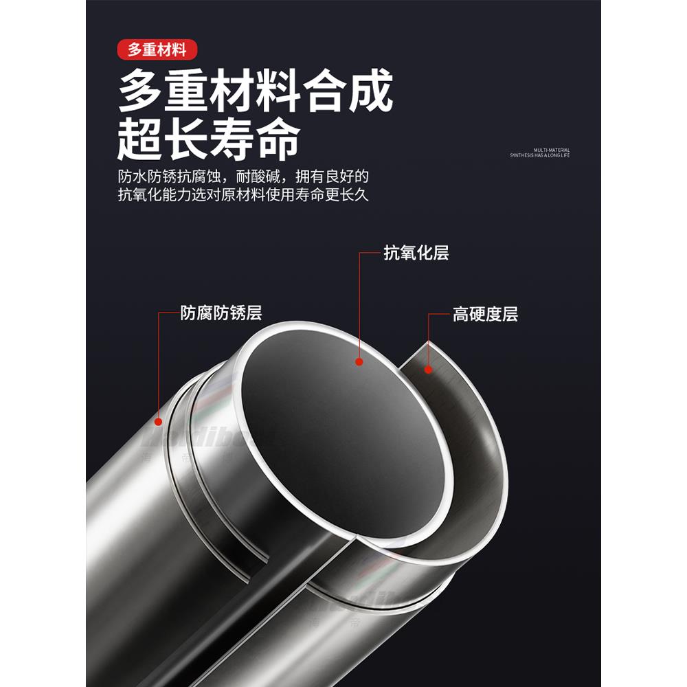 定制304不锈钢挂衣杆晾衣杆阳台挂衣杆不锈钢圆管衣橱柜衣架挂杆 - 图3