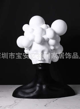 现代轻奢软装饰品售楼处样板间神秘女人物造型酒店艺术品雕塑摆件