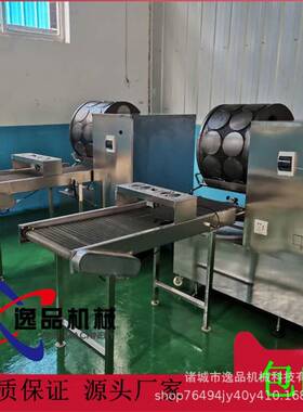 全自动升温快蛋皮机 仿手工春卷皮机型 鸡蛋饼成型设备操作方便