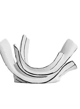 现代简约几何声息手绘树脂侘寂风摆件设现代简约样板房软装形态