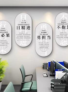 办公室装饰画企业文化墙走廊公司励志挂画工厂车间会议室标语定制