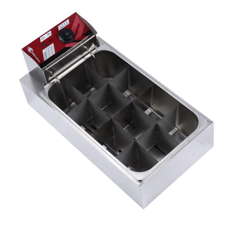 18-grid Oden cooking machine, commercial induction noodle cooker, electric spicy hot and spicy machine, desktop commercial noodle cooker