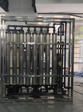 农业纯水设备中型反渗透装置工业纯水设备厂家2000L
