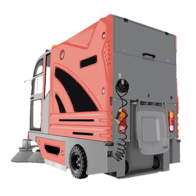 Bucket-type property road sweeper ໂຮງງານ sweeper park sweeper DJ2200GTH ຊັ້ນອຸດສາຫະກໍາ sweeper