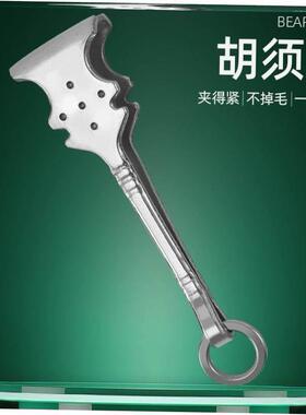 新款拔胡子专用夹 不锈钢胡须夹眉毛夹拔毛夹拔鸡毛鹅毛猪毛镊子