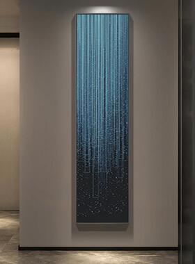 玄关走廊电视背景墙高级感装饰画入户迎门墙挂画客厅挂件正对门壁