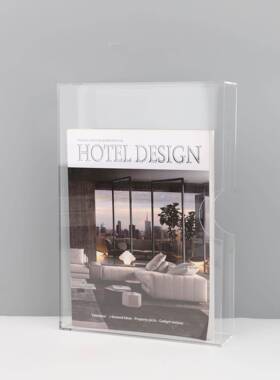 现代简约亚0592力透明书架摆件样公室电桌视柜书柜书房客厅克面装