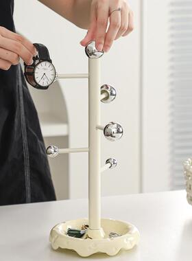 放钥匙收纳玄关轻奢装饰品高档摆件家居入户进门口鞋柜客厅置物架