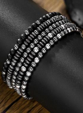 Handmade bracelet set elastic beach hand jewelry for couples