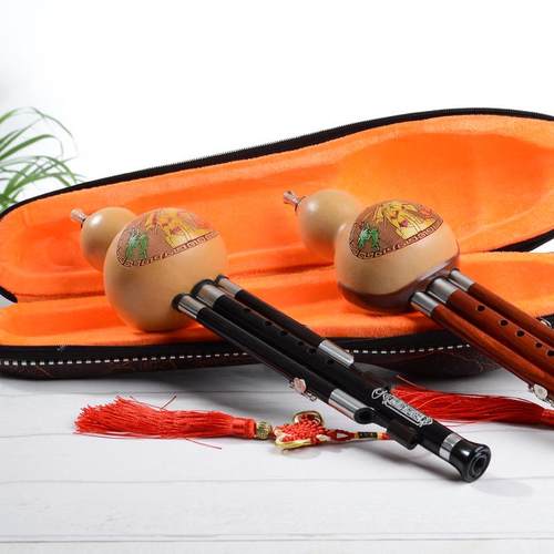 高档葫芦丝器黑檀木红木管精品专业包演奏型三音可拆全国调邮C乐 - 图1