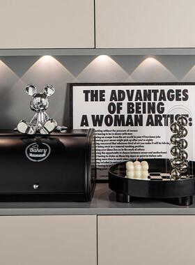 轻奢玄关放钥匙的收纳盒装饰品摆件进门鞋柜上置物架入户客厅家居