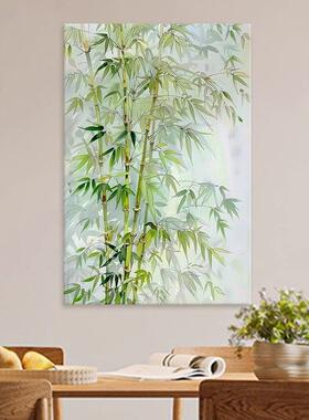 又是一年新绿时入户玄关客厅沙发背景装饰画高级感设计师同款挂画