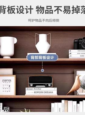 书架落地置物架客厅储物柜格子柜办公室文件柜简易货架家用书柜