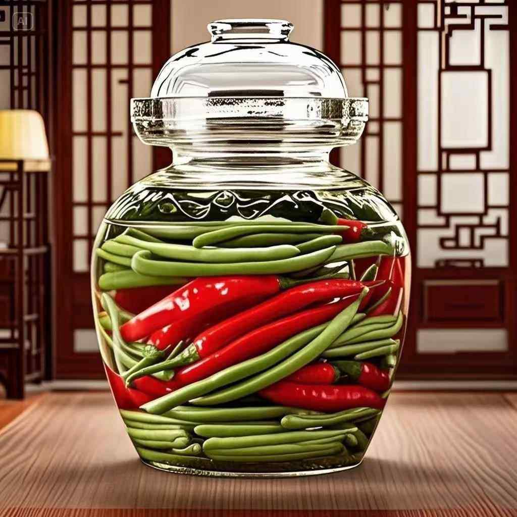 腌制泡菜坛玻璃加厚透明广口无铅食品级大容量密封家用密封带盖子,淘宝优惠券,粉丝福利购,淘宝优惠卷