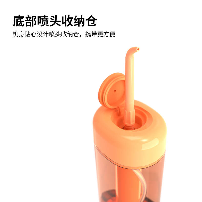 儿童孕妇月子手动冲牙器气压便携式水牙线口腔冲洗家用迷你洗牙器 - 图2