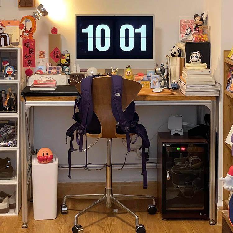 工业风铝型材海洋板办公桌家用书房电脑桌工作室写字台工作用桌子,淘宝优惠券,粉丝福利购,淘宝优惠卷