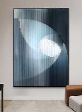抽象玄关挂画样板间酒店实物画亚克力插片工艺画客厅卧室床头画