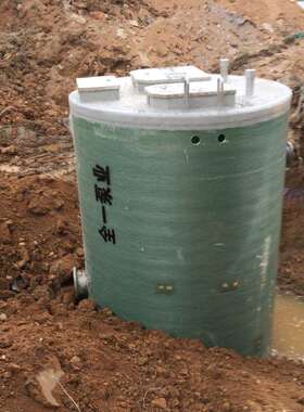 玻璃钢一体化预制泵站农村地埋式提升泵站雨水提升泵站