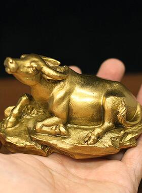 十二生肖蛇鸡牛巳酉丑三合贵人纯铜鼠猴龙12属相摆件虎马狗兔猪羊