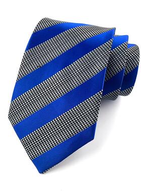 8cm Professional formal tie striped business necktie men领带