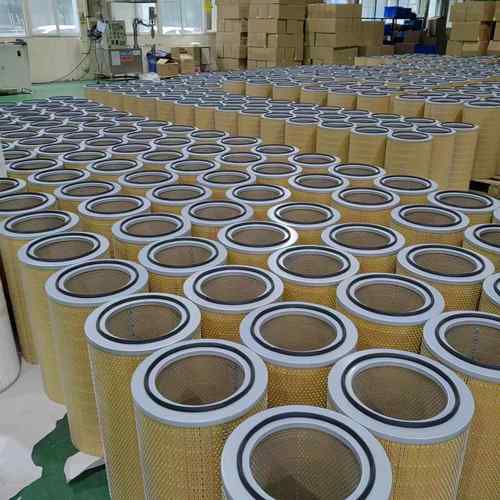 除尘滤芯喷塑喷砂机六耳快拆325x660空气滤筒滤芯生产 - 图1