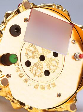 藏式插电转经简唐多括罗书房客厅办公室电动如意转轮金筒家居摆件