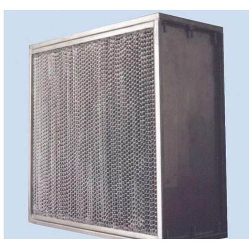 厂家直供铝框初效过滤器空调可清洗过滤网初效G4板式折叠过滤器 - 图0