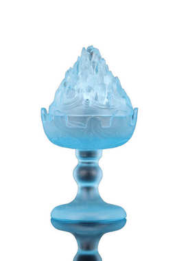 古法脱蜡琉璃香炉盘香檀香沉香博山炉香熏炉茶道香台摆件万佛墙