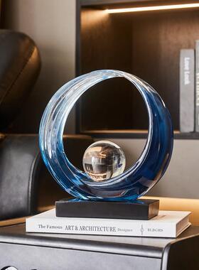 财源滚滚 原创高端轻奢艺术酒柜摆件客厅书房书架装饰品开 业礼物