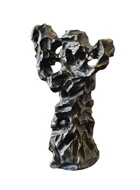 正品新湖式手工陶瓷树脂太石托盘组造景雕塑中合玄关样板间售楼部