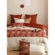 Hengqia Home Textile Wedding Cotton Bedding Four-Piece Set 120 Long-Low Cotton Lace Wedding Quilt Cover Bedding 1.8
