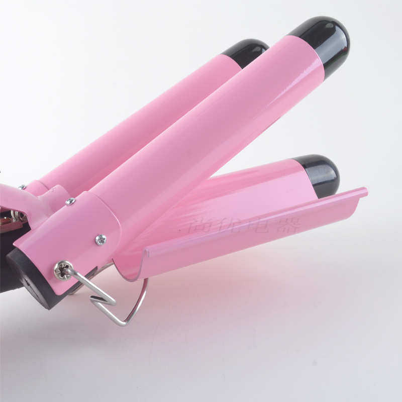 液晶蛋卷头蛋卷棒三棒卷发器三管卷发棒电卷棒欧规澳规插头,淘宝优惠券,粉丝福利购,淘宝优惠卷