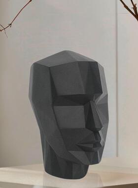 简约客厅电视柜桌面摆件高级感艺术人像雕塑办公室样板房软装饰品