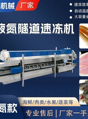 豌豆粒玉64米粒自道速冻低温毛隧豆速冻机设备机全动小龙虾速冻机