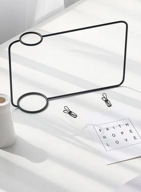 高档ns欧简金色铁艺陶北瓷小花瓶摆件 干花花插家约居装饰i留言架