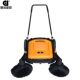 ມືຊຸກດັນໂຮງງານ sweeper ໂຮງງານຜະລິດກະສິກໍາ unpowered ໃບເຮັດຄວາມສະອາດລົດ sweeper sweeper