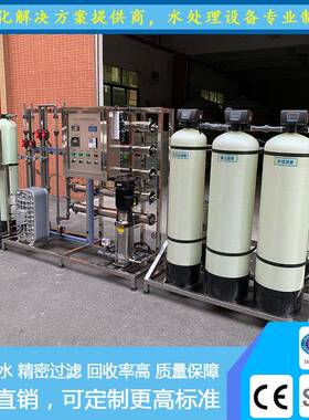 厂家直销1T/H超纯水设备工业半导体硅料生产用反渗透EDI净水设备