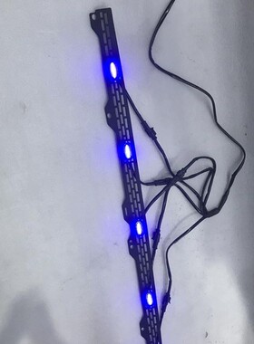 适用14-21年丰田toy0taTUNDRA坦途LED蓝色机盖通风网小灯日行灯